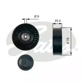 Паразитный / ведущий ролик, поликлиновой ремень GATES купить
