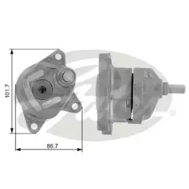 Натяжной ролик, поликлиновойремень GATES купить
