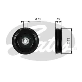 Ролик модуля натягувача ременя GATES купить