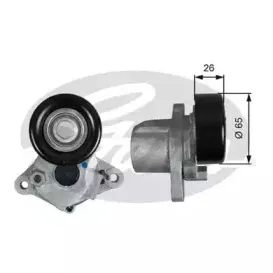 Натяжной ролик, поликлиновойремень GATES купить