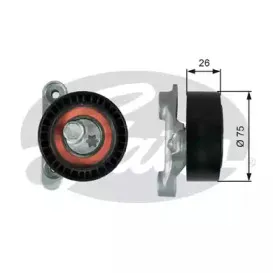 Натяжной ролик, поликлиновойремень GATES купить