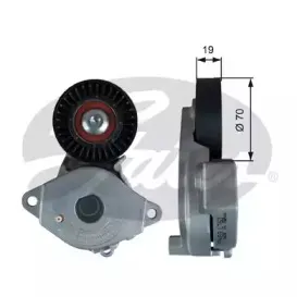 Натяжной ролик, поликлиновойремень GATES купить