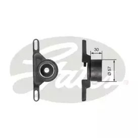 T41147 (7786-21189)  Натяжний ролик ременя ГРМ GATES POWERGRIP TENSIONER GATES купить