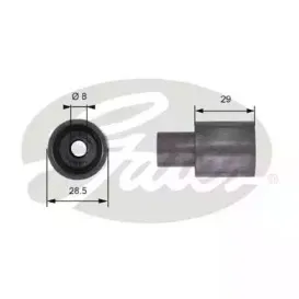 Паразитный / Ведущий ролик, зубчатый ремень GATES купить