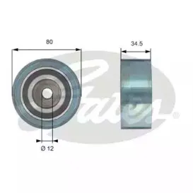 Ролик модуля натягувача ременя GATES купить