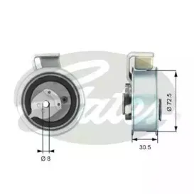 Натяжной ролик, ремень ГРМ GATES купить