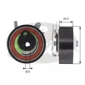 Натяжной ролик, ремень ГРМ GATES купить