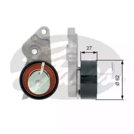 T43127 (7784-21106)  Натяжний ролик ременя ГРМ GATES POWERGRIP TENSIONER GATES купить