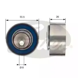 Натяжной ролик, ремень ГРМ GATES купить