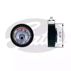 T43225 (7784-21163)  Натяжний ролик ременя ГРМ GATES POWERGRIP TENSIONER GATES купить