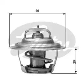 Термостат, охлаждающая жидкость GATES купить