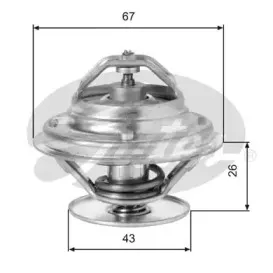 Термостат, охлаждающая жидкость GATES купить