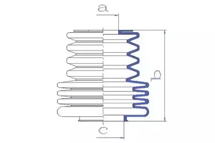 Пыльник, рулевое управление DA SILVA купить