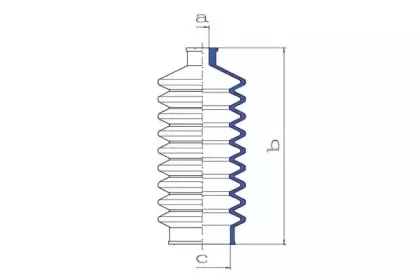 Пыльник, рулевое управление DA SILVA купить