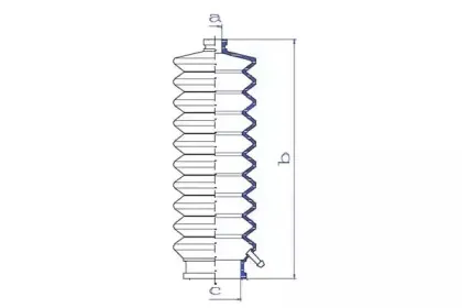 Пыльник, рулевое управление DA SILVA купить