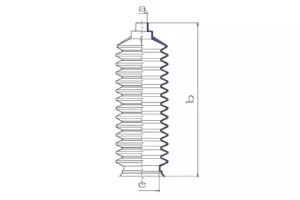 Пыльник, рулевое управление DA SILVA купить
