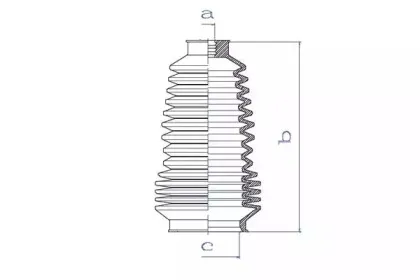 Пыльник, рулевое управление DA SILVA купить