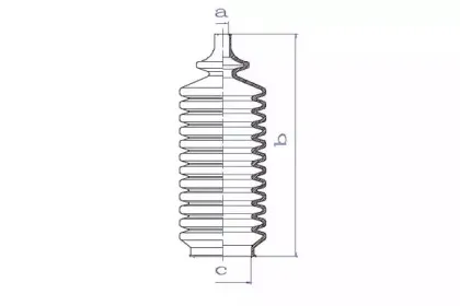 Пыльник, рулевое управление DA SILVA купить