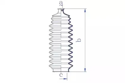Пыльник, рулевое управление DA SILVA купить