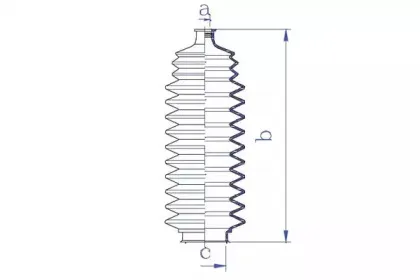 Пыльник, рулевое управление DA SILVA купить