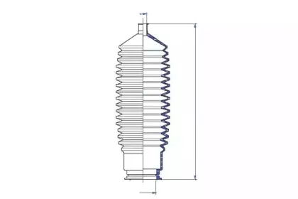 Пыльник, рулевое управление DA SILVA купить