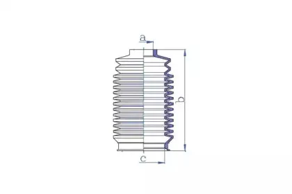 Пыльник, рулевое управление DA SILVA купить