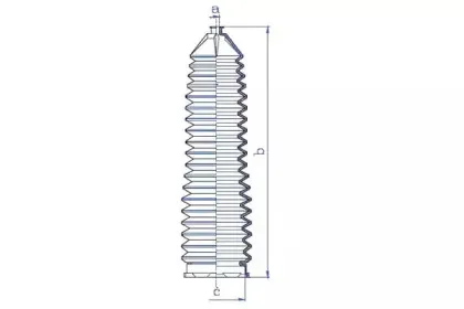 Пыльник, рулевое управление DA SILVA купить
