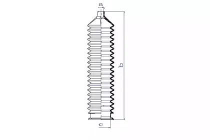 Пыльник, рулевое управление DA SILVA купить