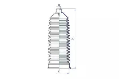 Пыльник, рулевое управление DA SILVA купить