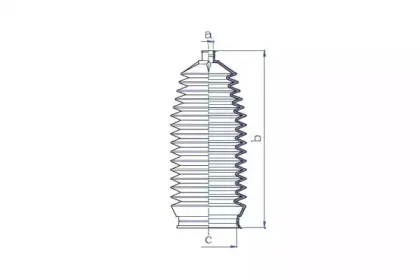 Пыльник, рулевое управление DA SILVA купить