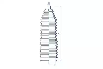 Пыльник, рулевое управление DA SILVA купить