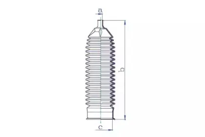 Пыльник, рулевое управление DA SILVA купить
