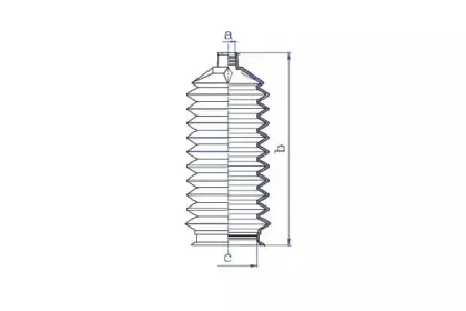 Пыльник, рулевое управление DA SILVA купить