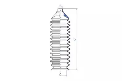 Пыльник, рулевое управление DA SILVA купить
