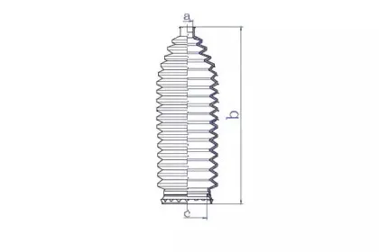 Пыльник, рулевое управление DA SILVA купить