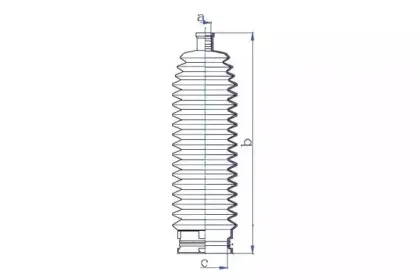 Пыльник, рулевое управление DA SILVA купить