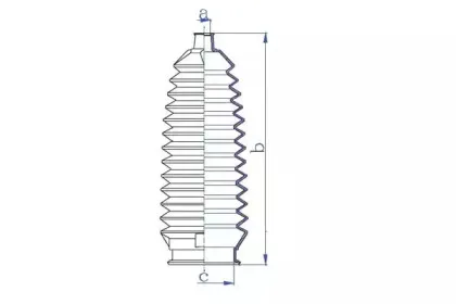 Пыльник, рулевое управление DA SILVA купить