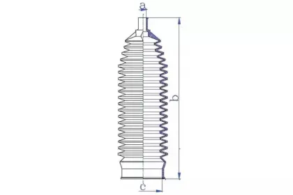 Пыльник, рулевое управление DA SILVA купить