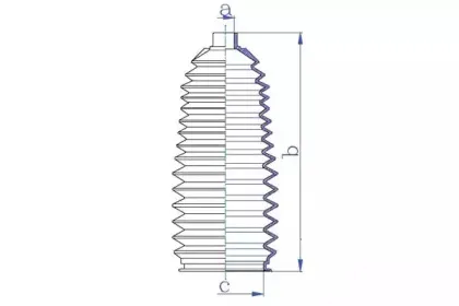 Пыльник, рулевое управление DA SILVA купить