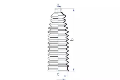 Пыльник, рулевое управление DA SILVA купить
