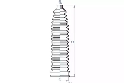 Пыльник, рулевое управление DA SILVA купить