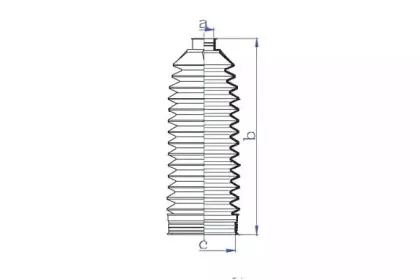 Пыльник, рулевое управление DA SILVA купить