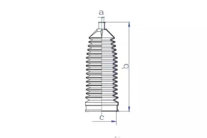 Пыльник, рулевое управление DA SILVA купить