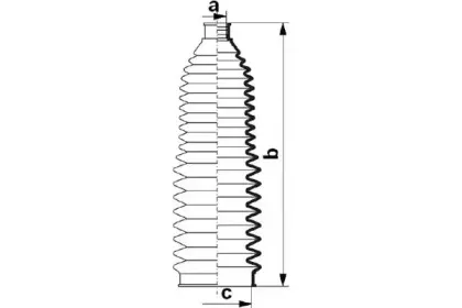 Пыльник, рулевое управление DA SILVA купить