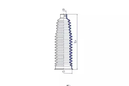 Пыльник, рулевое управление DA SILVA купить