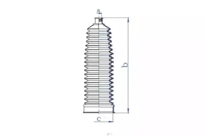 Пыльник, рулевое управление DA SILVA купить