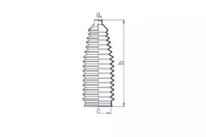 Пыльник, рулевое управление DA SILVA купить