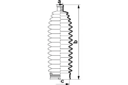 Пыльник, рулевое управление DA SILVA купить