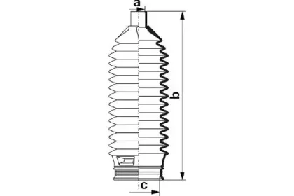 Пыльник, рулевое управление DA SILVA купить