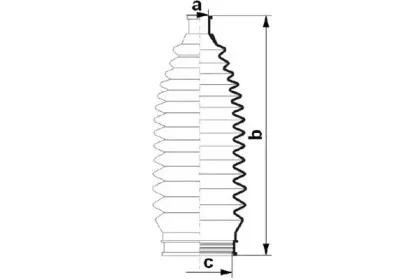 Пыльник, рулевое управление DA SILVA купить